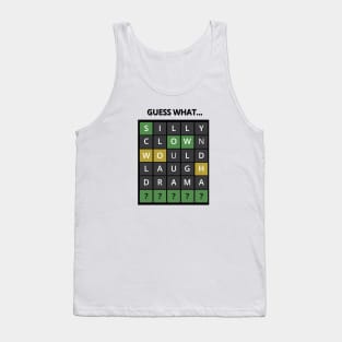 Guess The Word - Wordle Tank Top